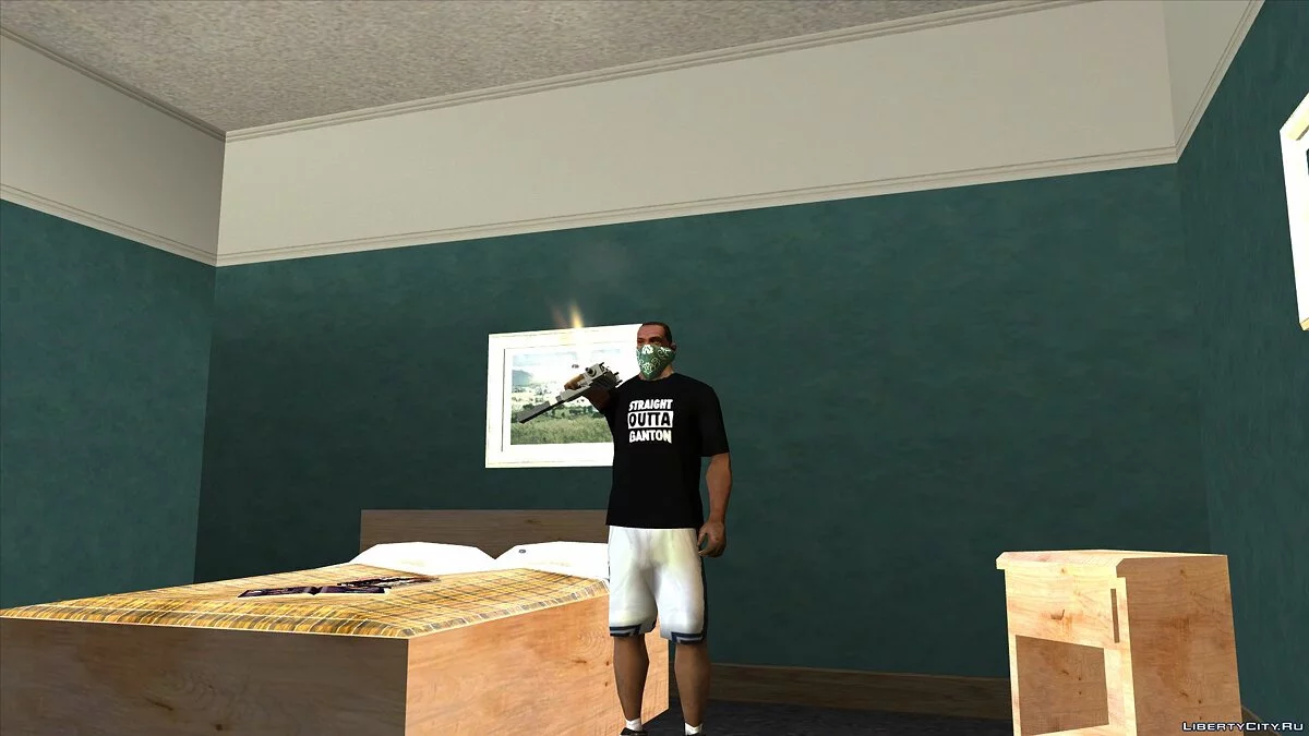 Футболка Straight Outta Ganton / GTA San Andreas