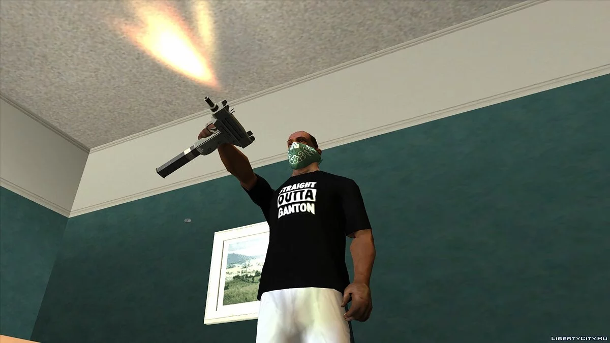 Футболка Straight Outta Ganton / GTA San Andreas