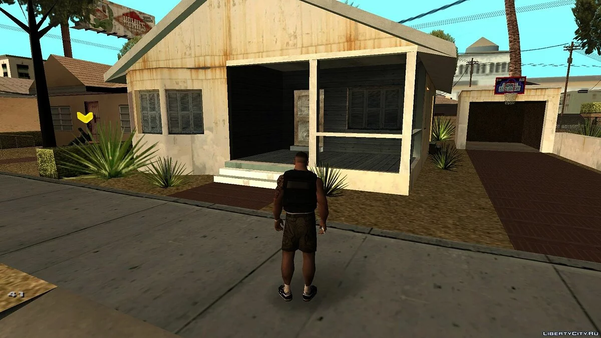Re-texturización de la casa de Big Smoke / GTA San Andreas