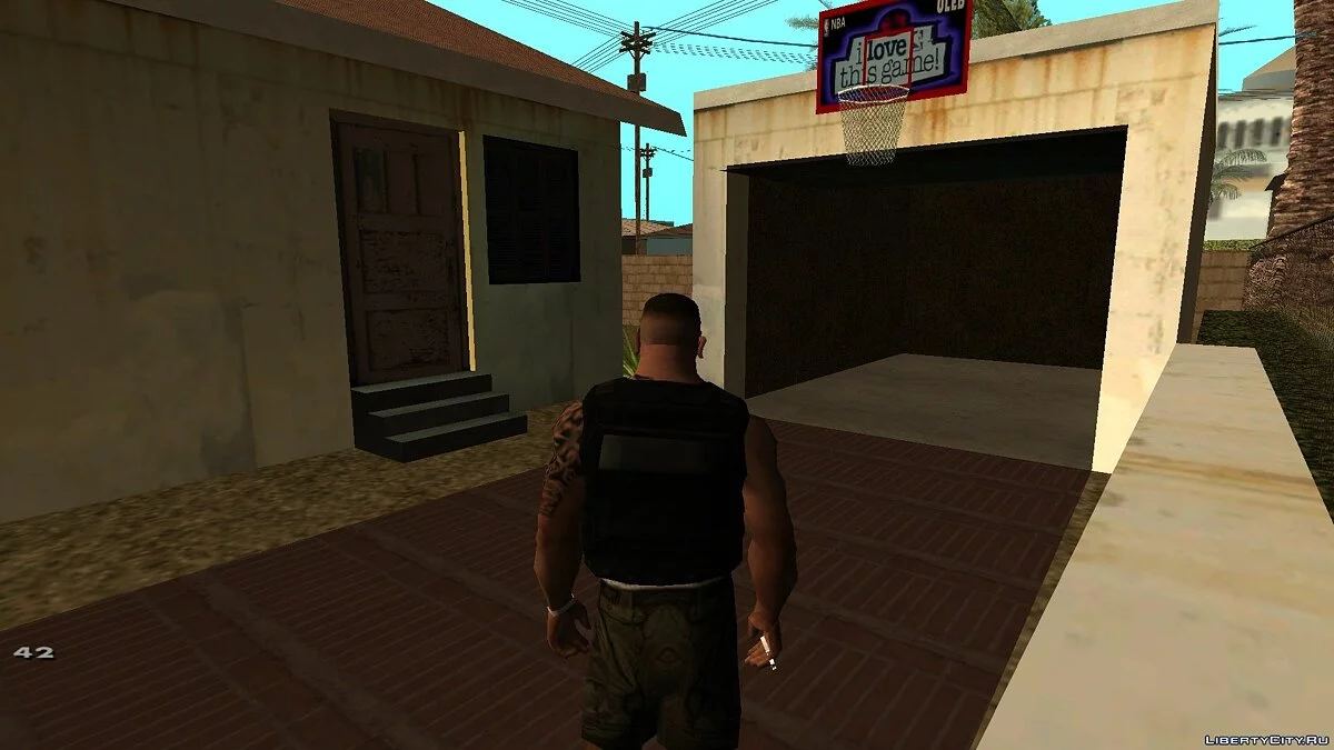 Re-texturización de la casa de Big Smoke / GTA San Andreas