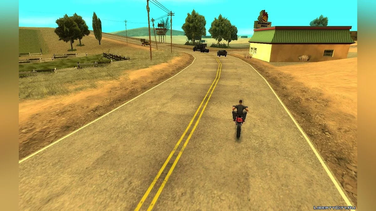 Road from GTA Vice City / GTA San Andreas