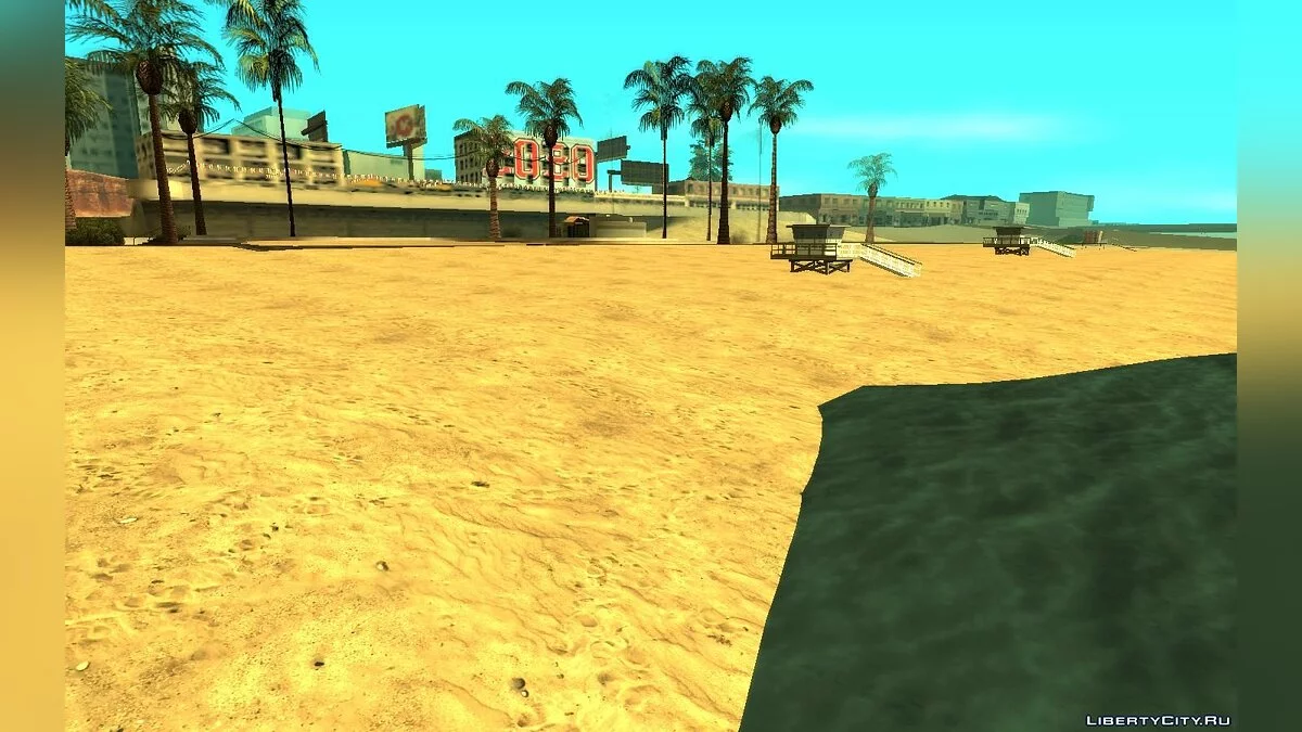 GTA 5 Style Beach Textures / GTA San Andreas