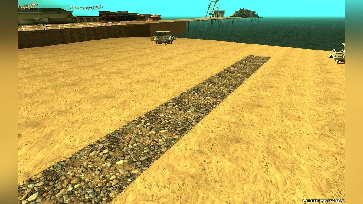 GTA 5 Style Beach Textures / GTA San Andreas