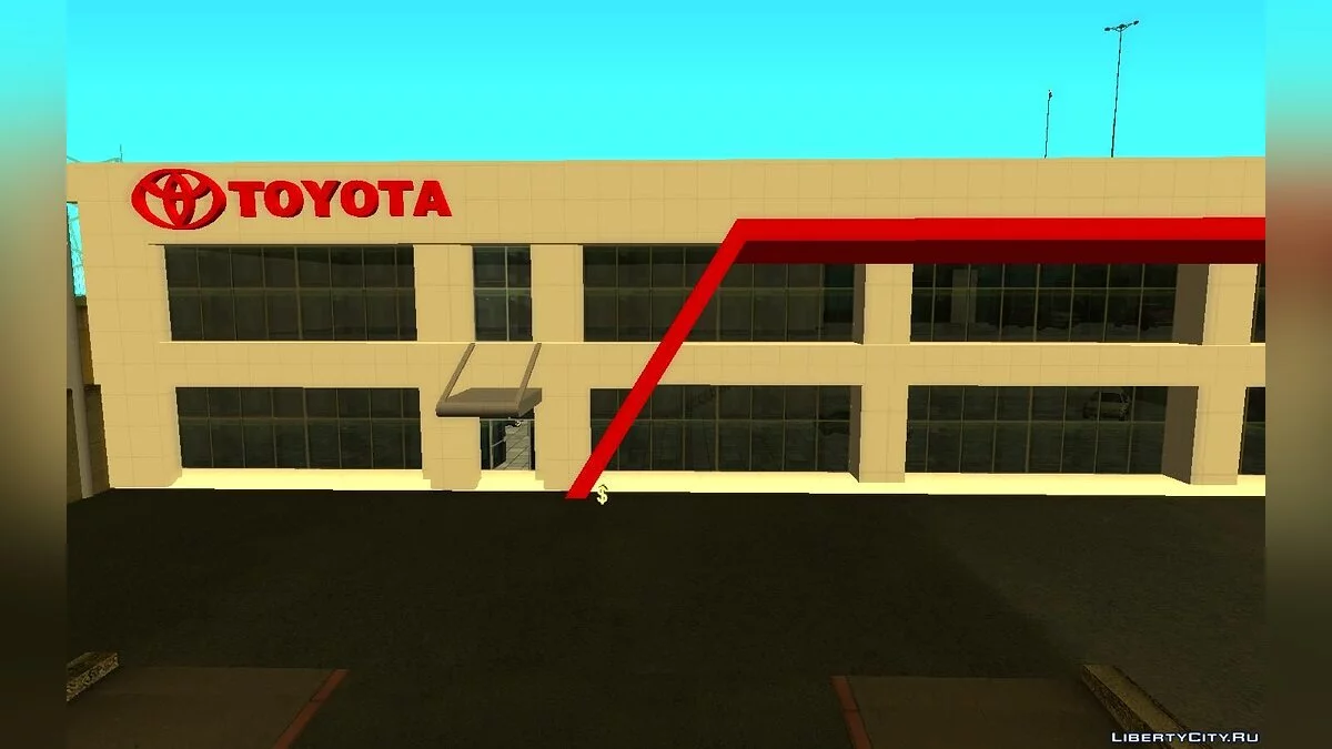 Toyota Dealership in San Fierro / GTA San Andreas