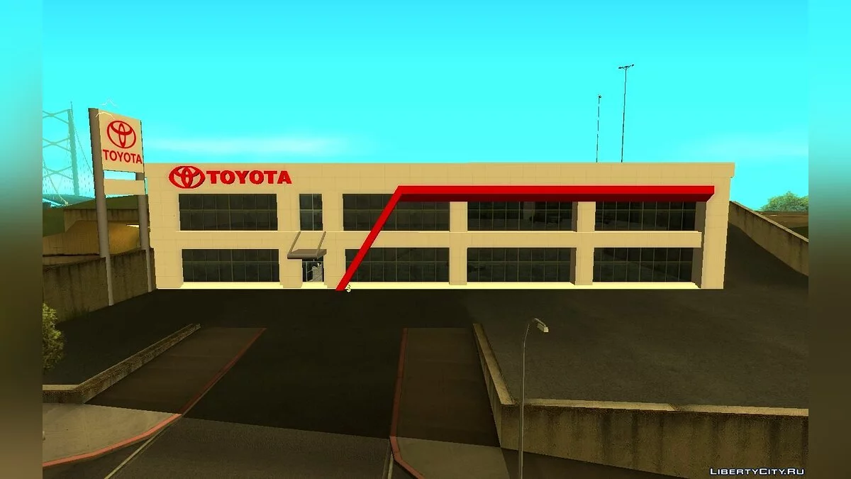 Toyota Dealership in San Fierro / GTA San Andreas