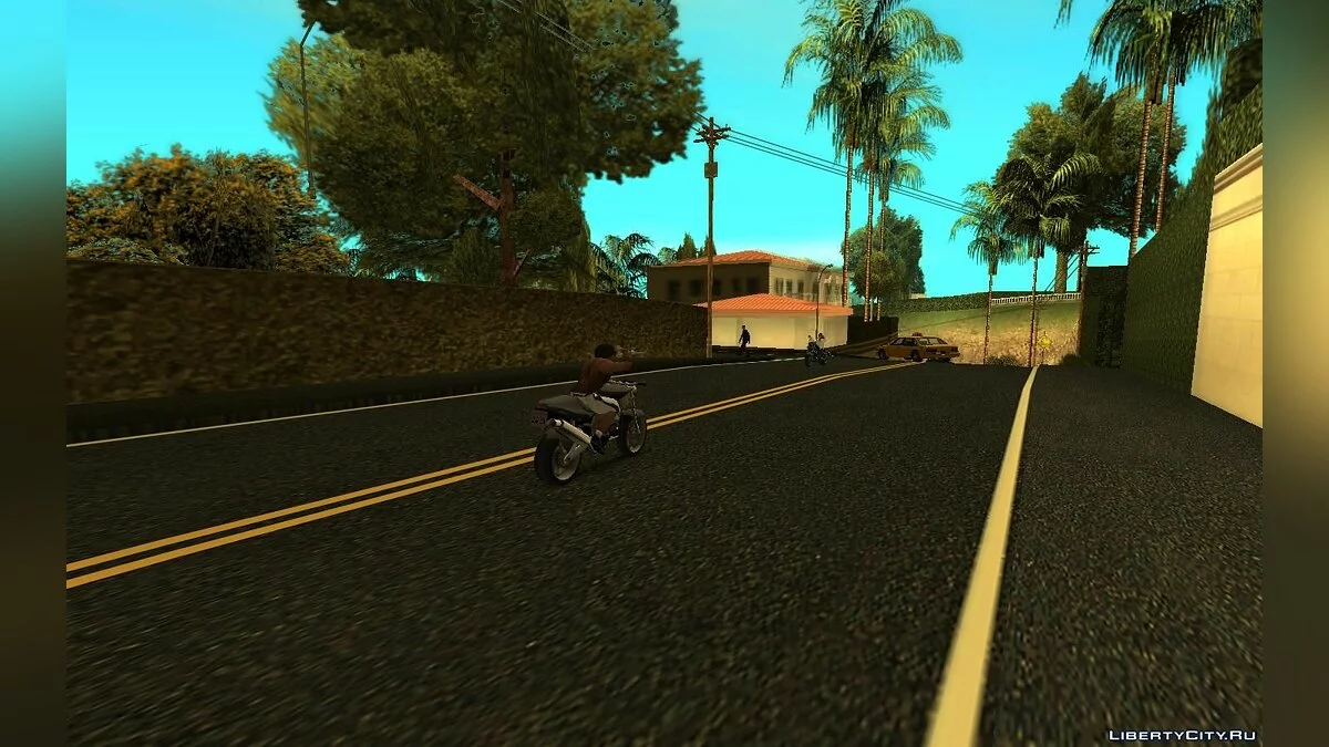 Дороги в Лос-Сантосе в стиле GTA 5 / GTA San Andreas