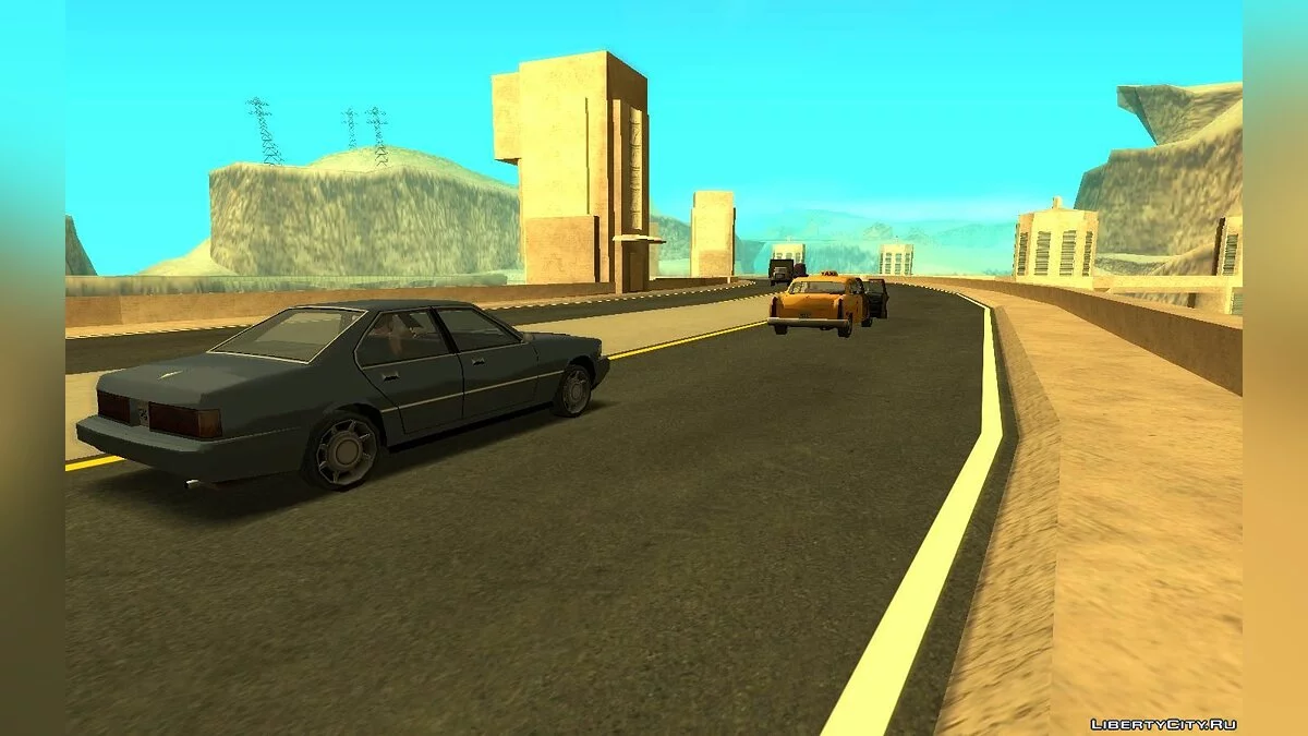 HQ Roads / GTA San Andreas