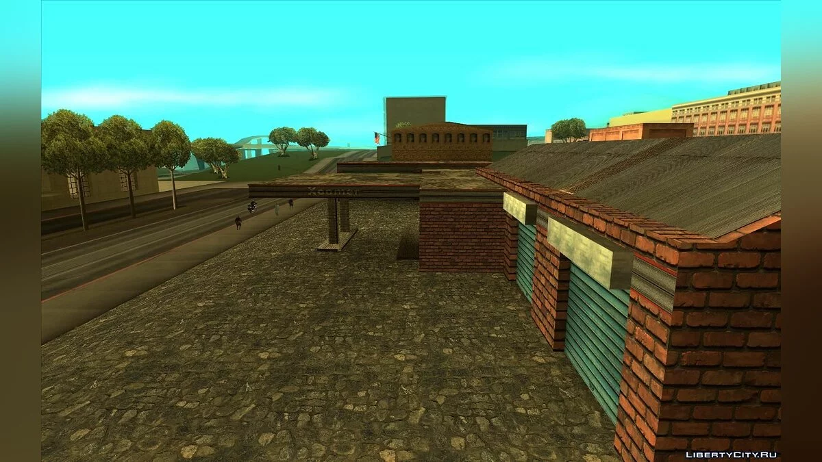 Нові текстури гаража в Сан-Фіерро HD / GTA San Andreas