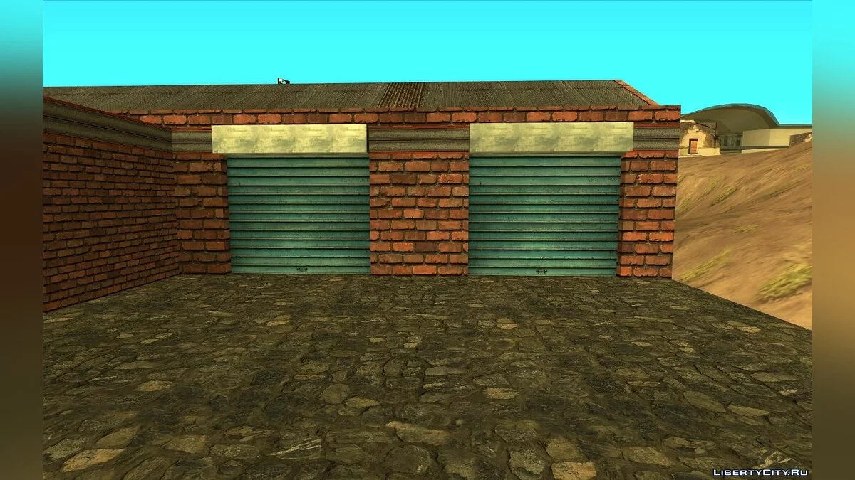 Нові текстури гаража в Сан-Фіерро HD / GTA San Andreas