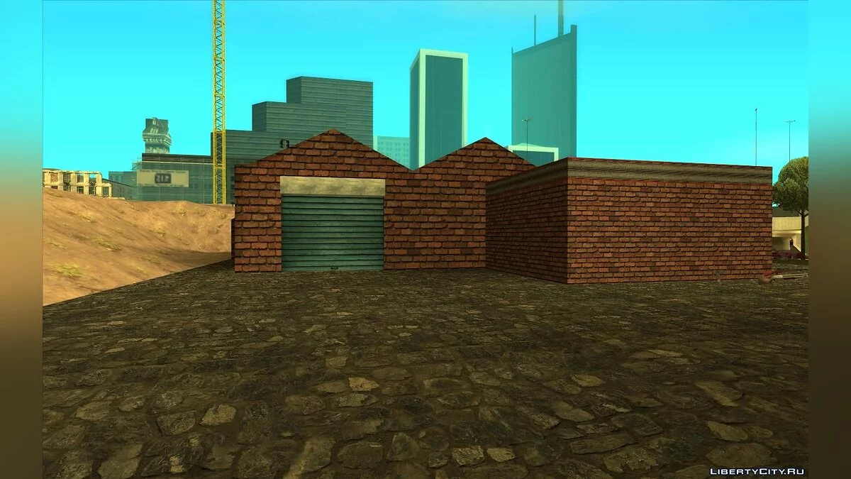 Нові текстури гаража в Сан-Фіерро HD / GTA San Andreas