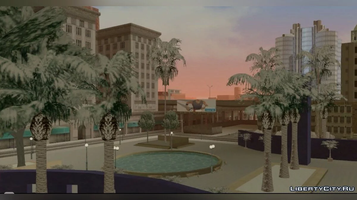 Compressed Winter Trees - White Silence of Winter / GTA San Andreas