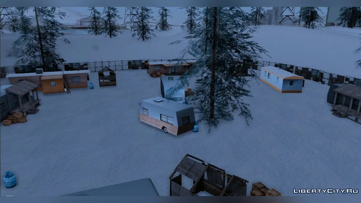 Winter Textures for Low-End PCs / GTA San Andreas