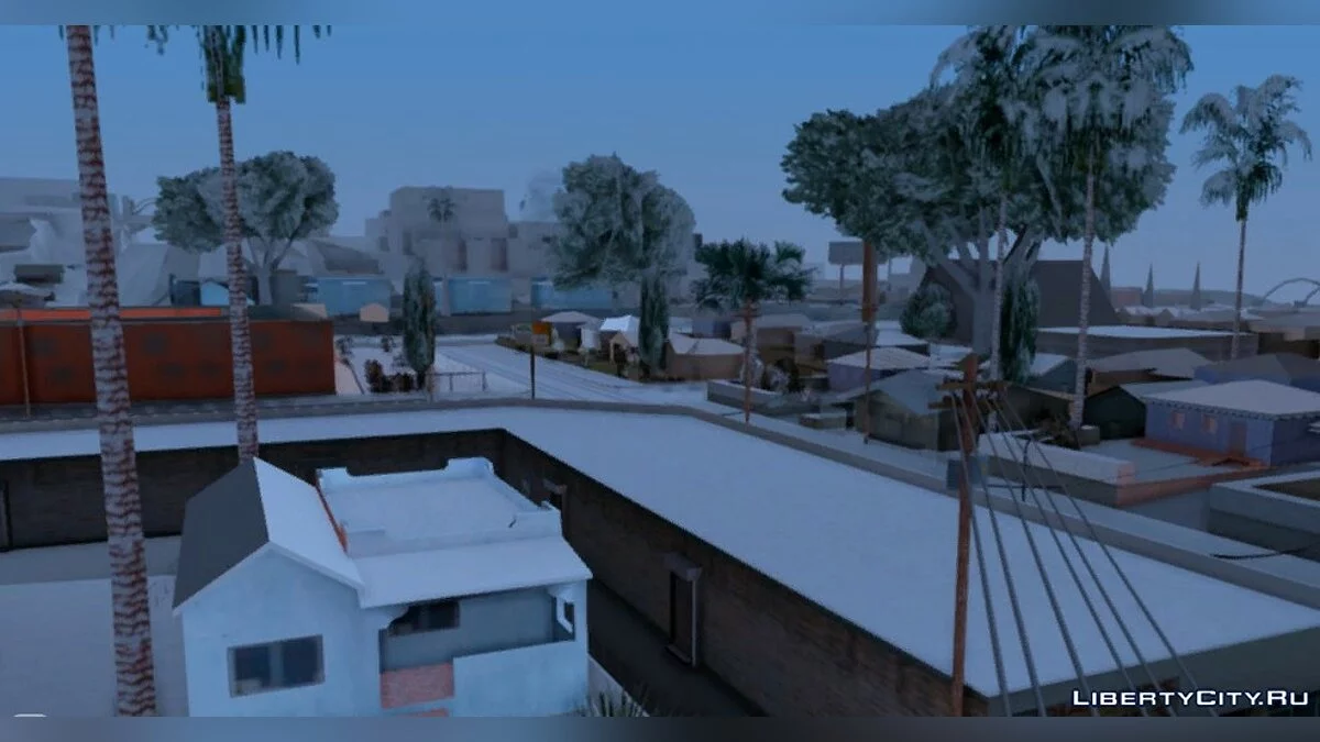 Winter Textures for Low-End PCs / GTA San Andreas