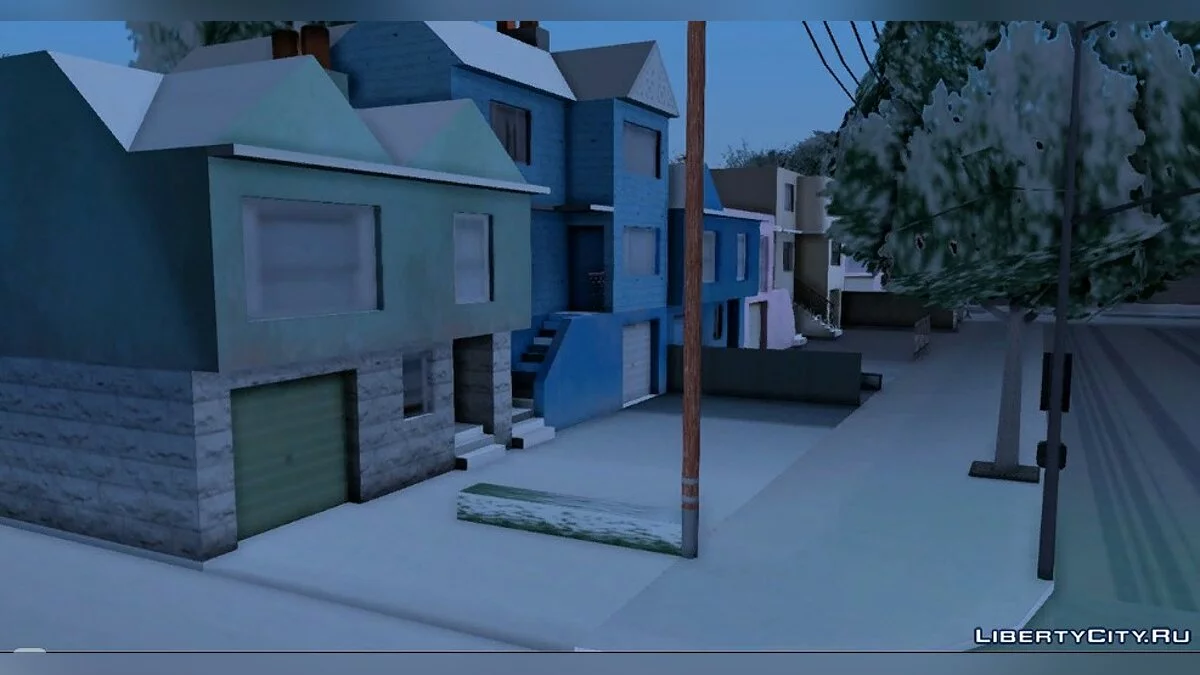 Winter Textures for Low-End PCs / GTA San Andreas
