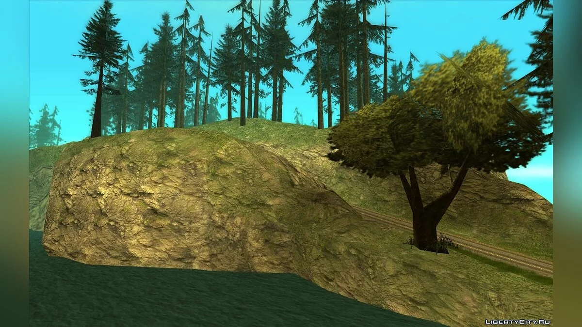 CountryE HD Textures - New Textures in Rural Areas V3 / GTA San Andreas