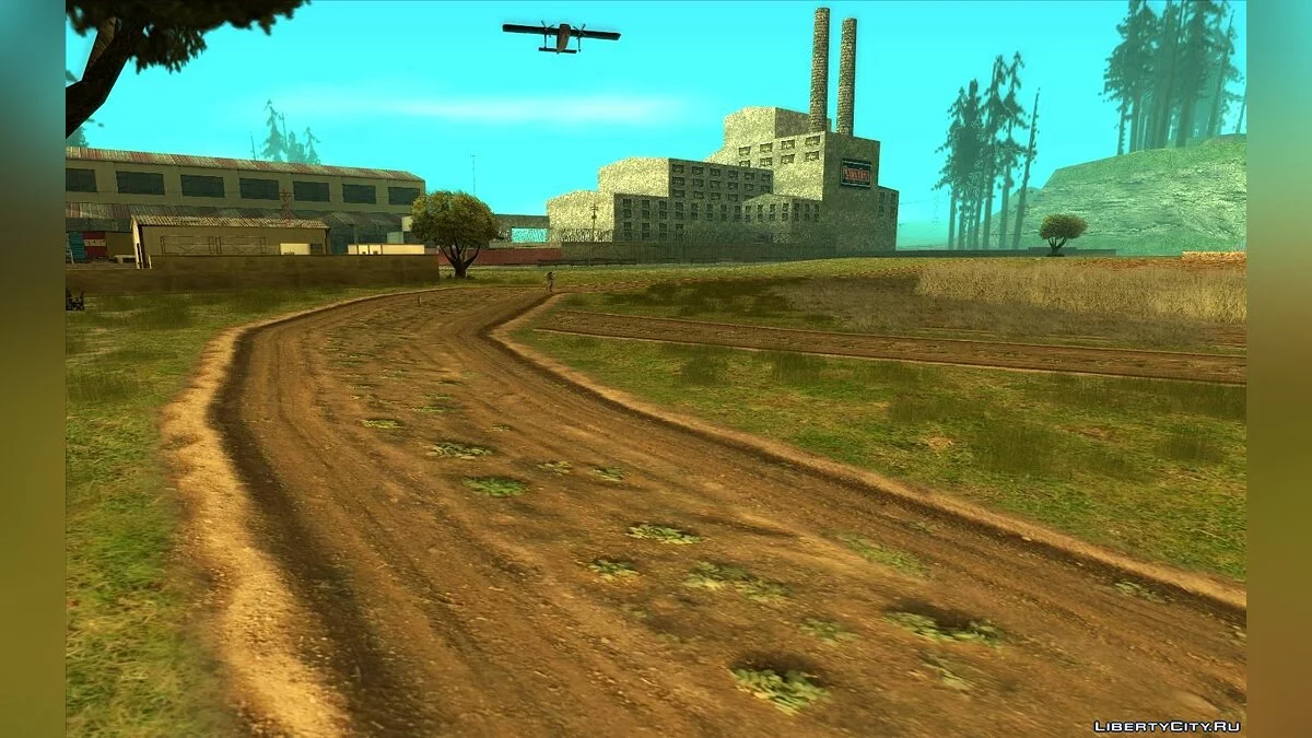 CountryE HD Textures - New Textures in Rural Areas V3 / GTA San Andreas
