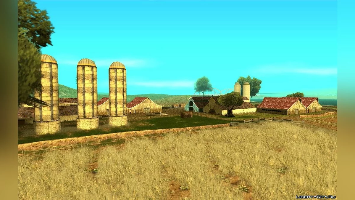 CountryE HD Textures - New Textures in Rural Areas V3 / GTA San Andreas