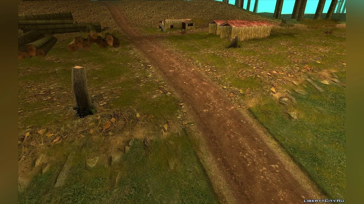 CountryE HD Textures - New Textures in Rural Areas V3 / GTA San Andreas