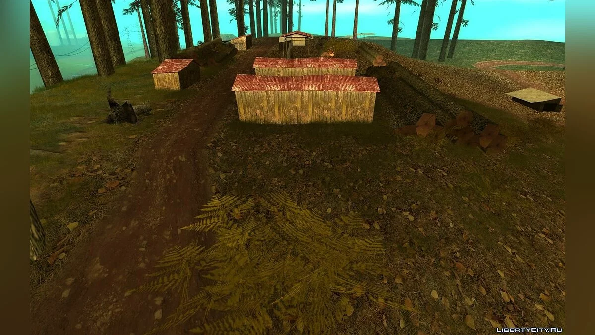 CountryE HD Textures - New Textures in Rural Areas V3 / GTA San Andreas