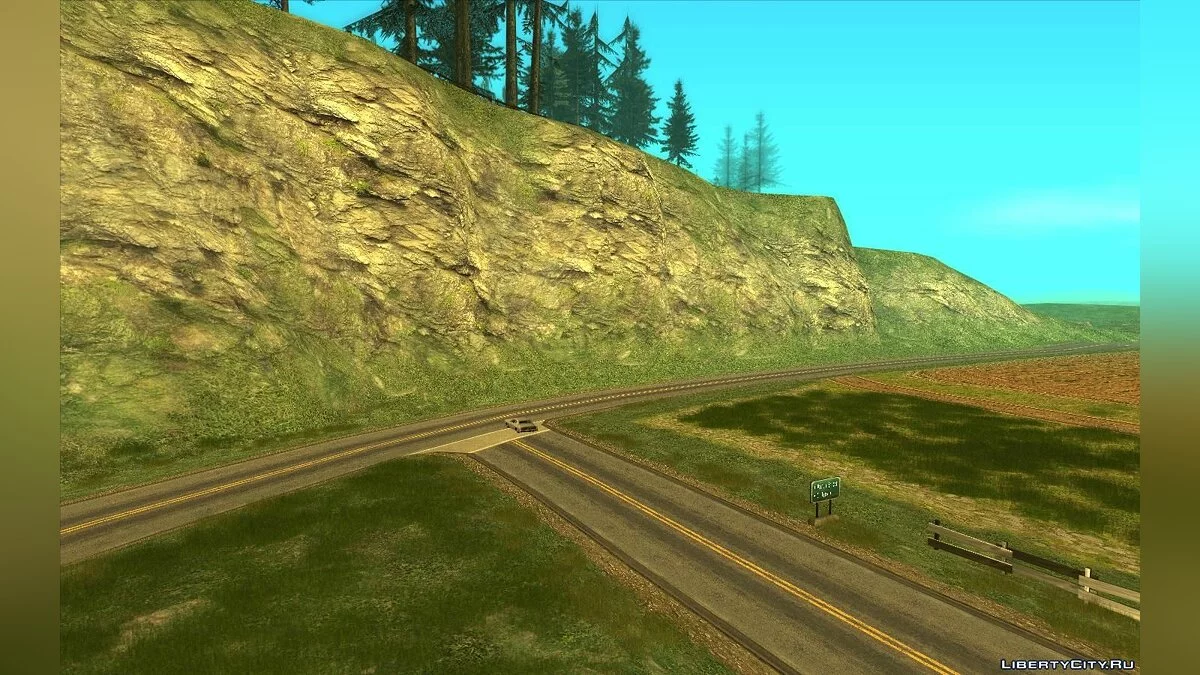 CountryE HD Textures - New Textures in Rural Areas V3 / GTA San Andreas