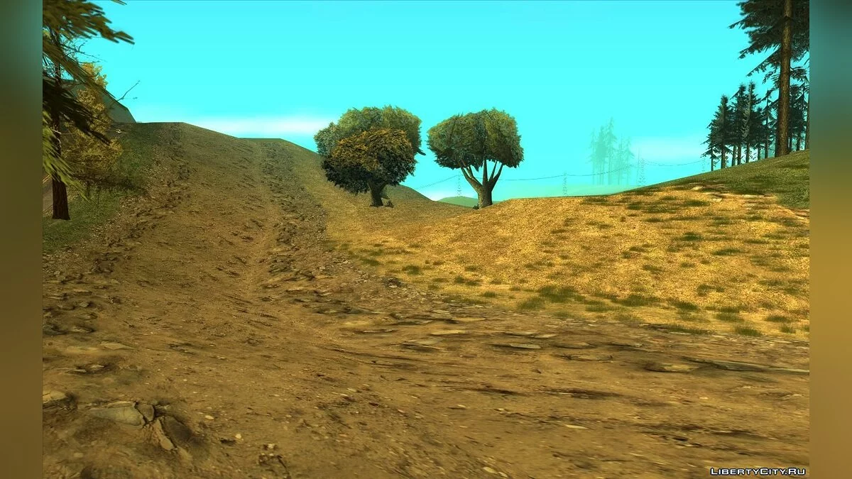 CountryE HD Textures - New Textures in Rural Areas V3 / GTA San Andreas