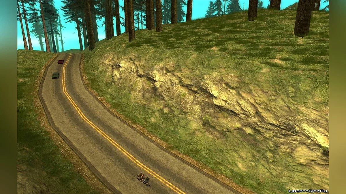CountryE HD Textures - New Textures in Rural Areas V3 / GTA San Andreas