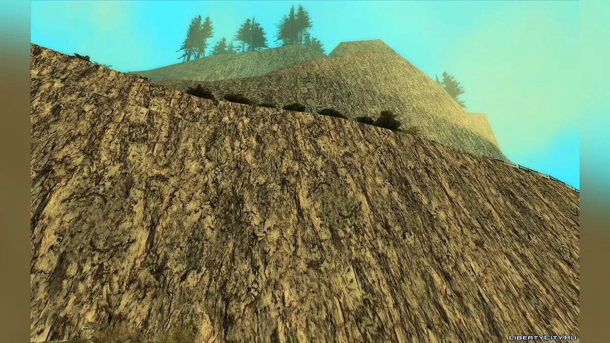 Textures HD pour le mont Chiliad v1.0 / GTA San Andreas