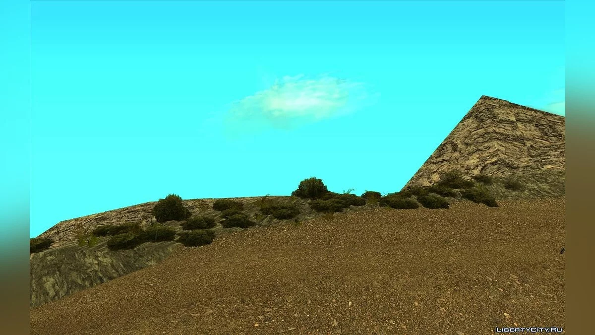 Textures HD pour le mont Chiliad v1.0 / GTA San Andreas