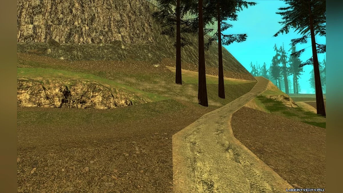 Textures HD pour le mont Chiliad v1.0 / GTA San Andreas