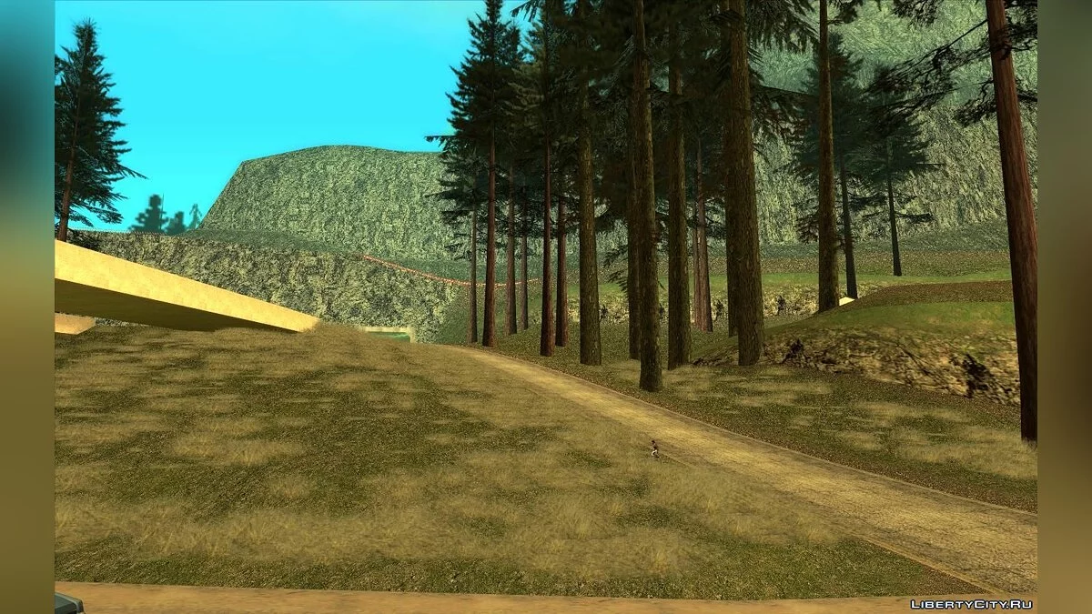 Textures HD pour le mont Chiliad v1.0 / GTA San Andreas