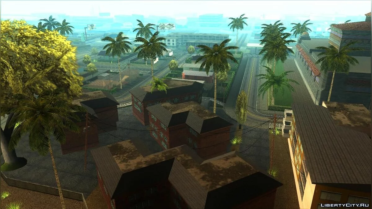 HQ Los Santos WIP 2 - New Textures for Los Santos v2 / GTA San Andreas