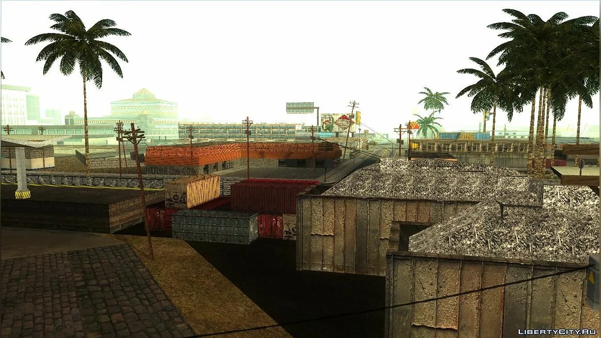 HQ Los Santos WIP 2 - New Textures for Los Santos v2 / GTA San Andreas