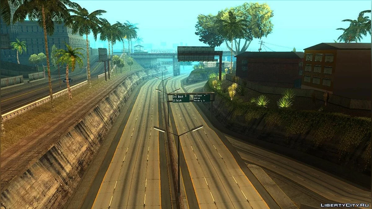 HQ Los Santos WIP 2 - New Textures for Los Santos v2 / GTA San Andreas