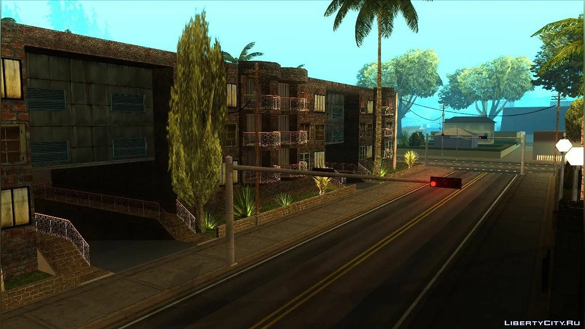 HQ Los Santos WIP 2 - New Textures for Los Santos v2 / GTA San Andreas