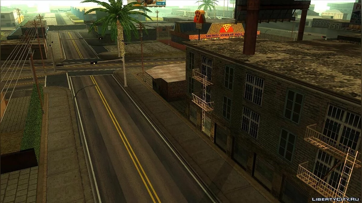 HQ Los Santos WIP 2 - New Textures for Los Santos v2 / GTA San Andreas