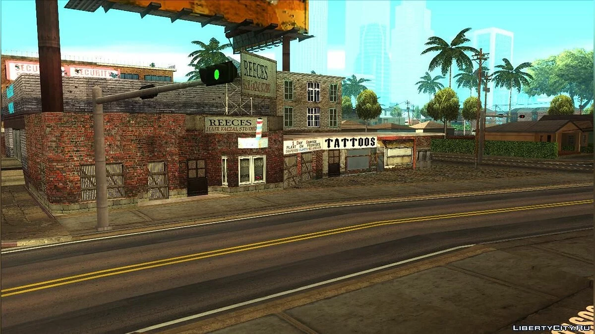 HQ Los Santos WIP 2 - New Textures for Los Santos v2 / GTA San Andreas