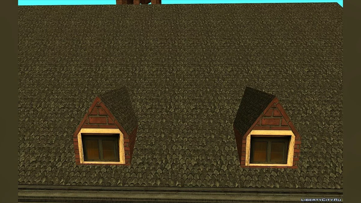 HQ Textur des Gebäudes in der Nähe des Golfclubs San Fierro / GTA San Andreas