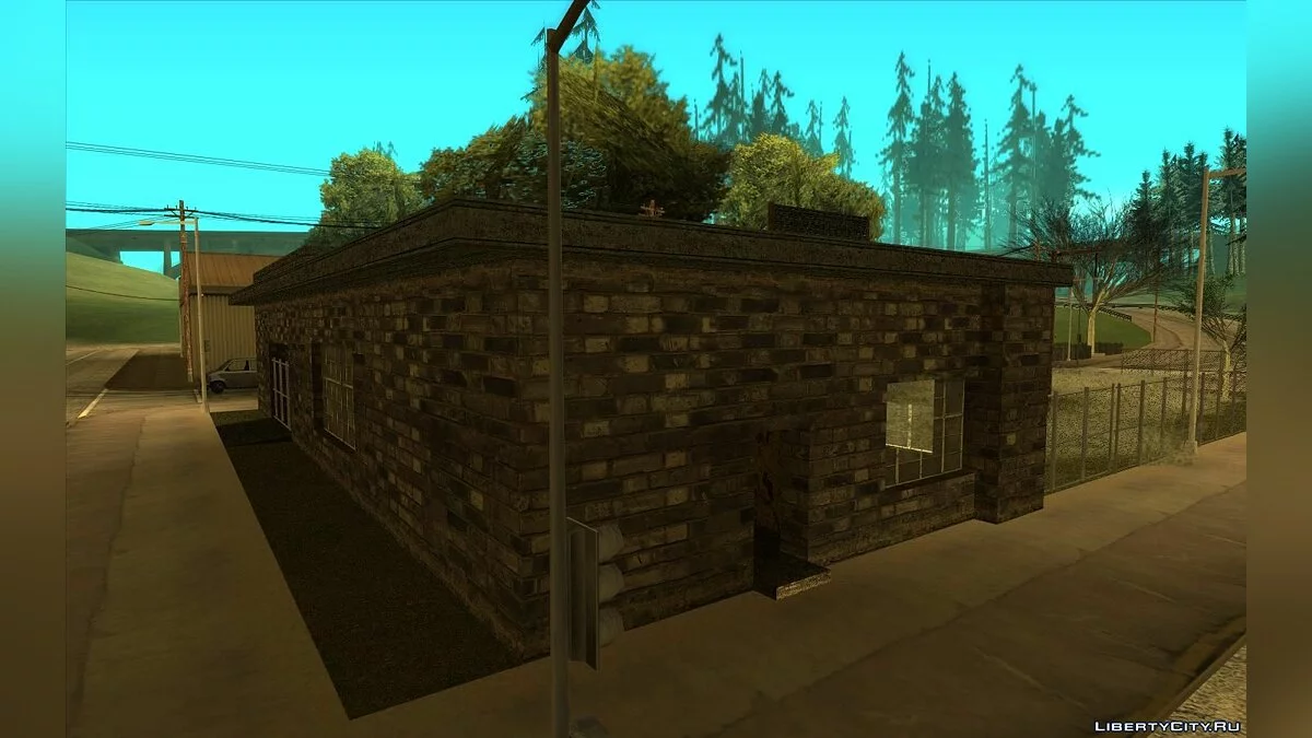 Textures HQ pour le terminal de camion dans le comté de Red / GTA San Andreas