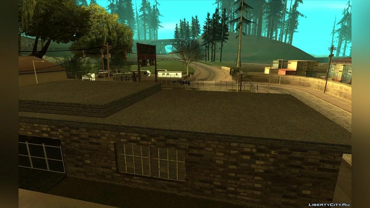 Textures HQ pour le terminal de camion dans le comté de Red / GTA San Andreas