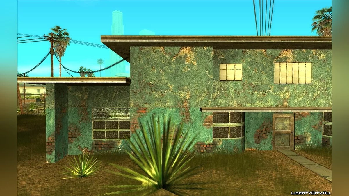 Textures HQ pour la "Maison de crack" / GTA San Andreas