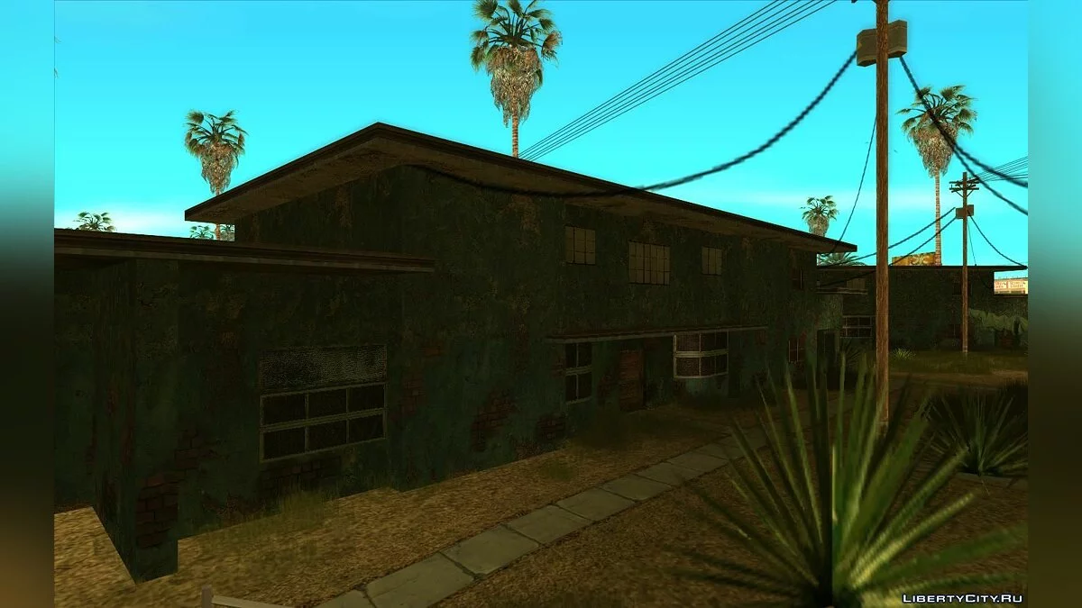 Textures HQ pour la "Maison de crack" / GTA San Andreas