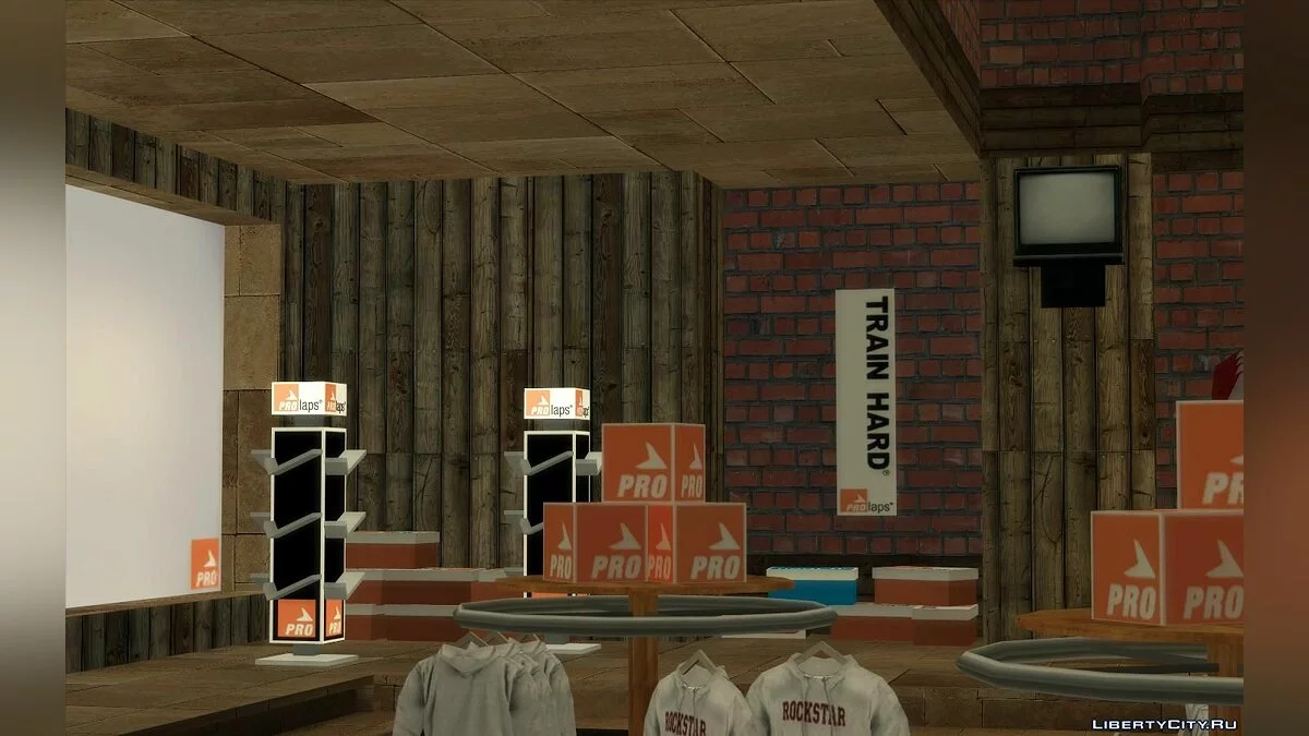HQ textures d'intérieur pour le magasin