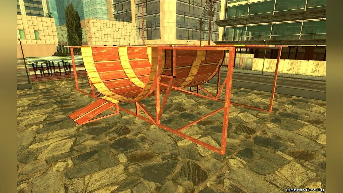 New Textures for the Skate Park in Los Santos / GTA San Andreas