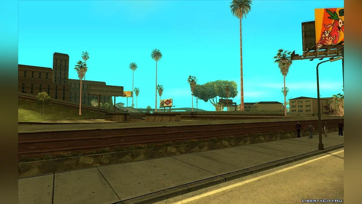 New Textures for the Skate Park in Los Santos / GTA San Andreas