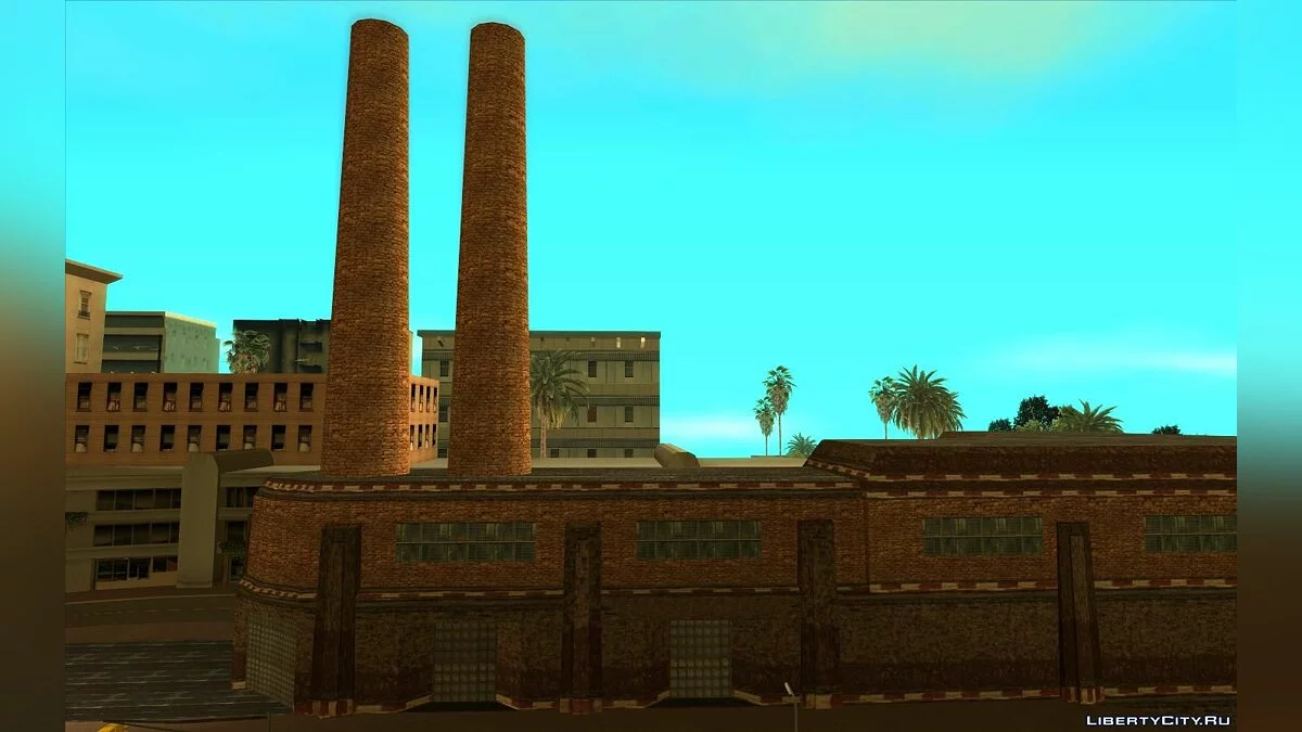 Nouvelles textures pour l'usine de Los Santos / GTA San Andreas