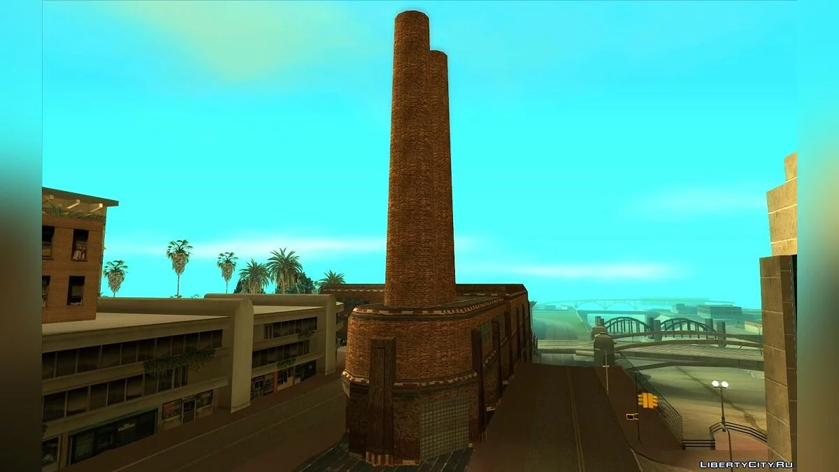 Nouvelles textures pour l'usine de Los Santos / GTA San Andreas