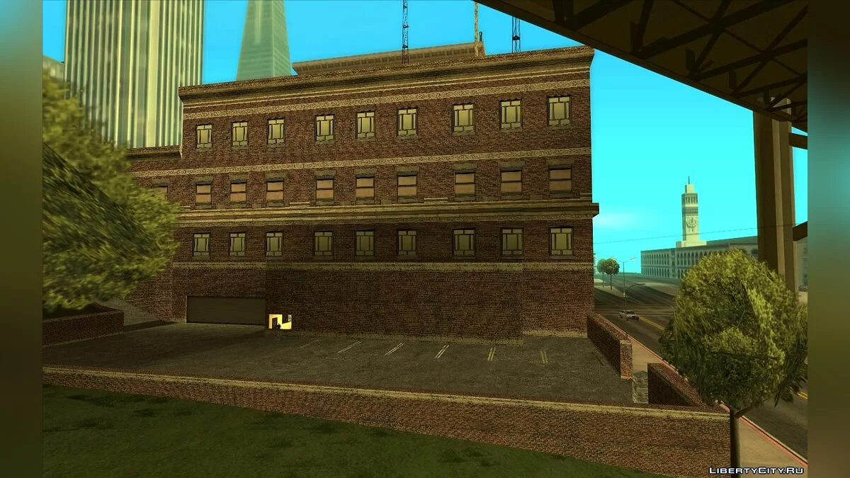Nouvelles textures du poste de police à San Fierro v1.0 / GTA San Andreas