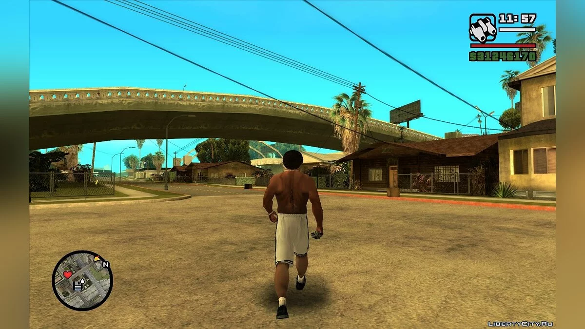 Peta dan radar satelit yang diperbarui / GTA San Andreas