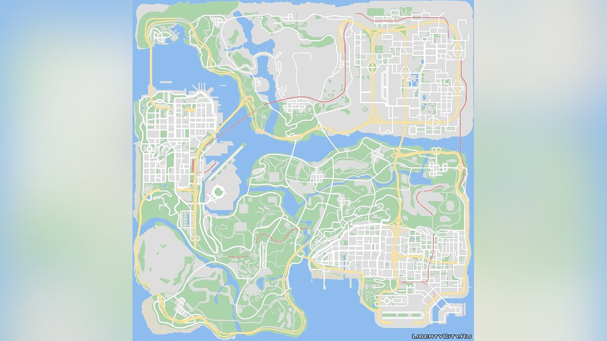 Download Radar, map and icons in the style of GTA 5 [GTA 3, VC, SA] for GTA  San Andreas: The Definitive Edition