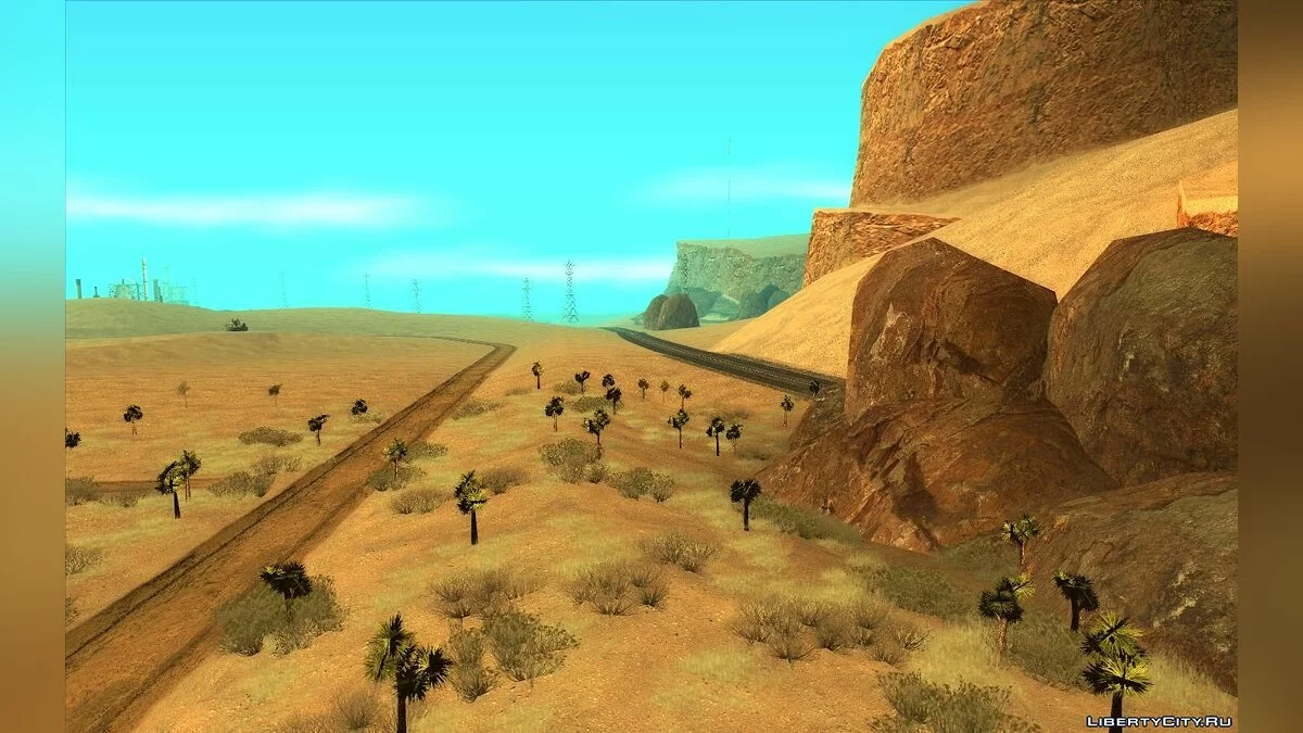 Pack de textures pour le village, la forêt et le désert / GTA San Andreas